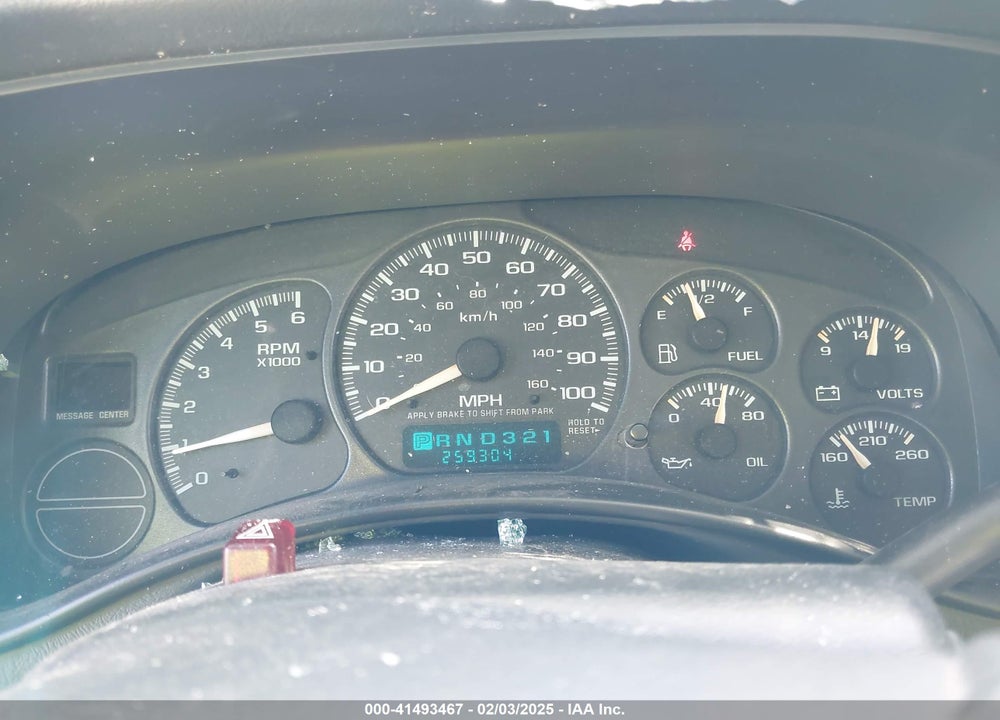2002 CHEVROLET TAHOE Z71 VIN: 1GNEK13Z12R166727