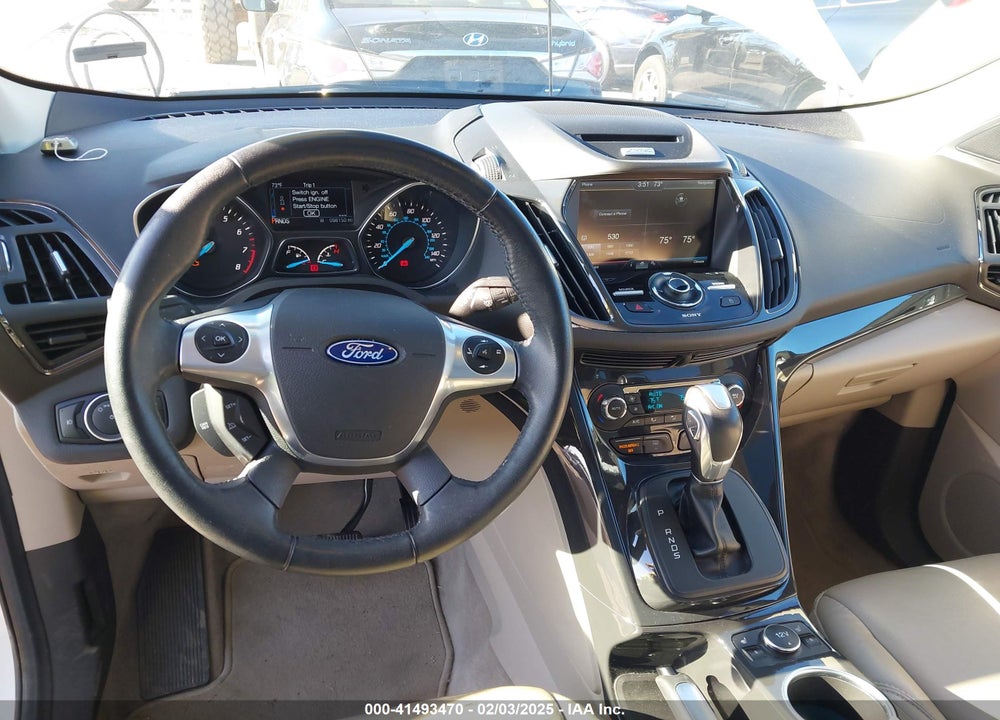 2015 FORD ESCAPE TITANIUM VIN: 1FMCU0J93FUB55623