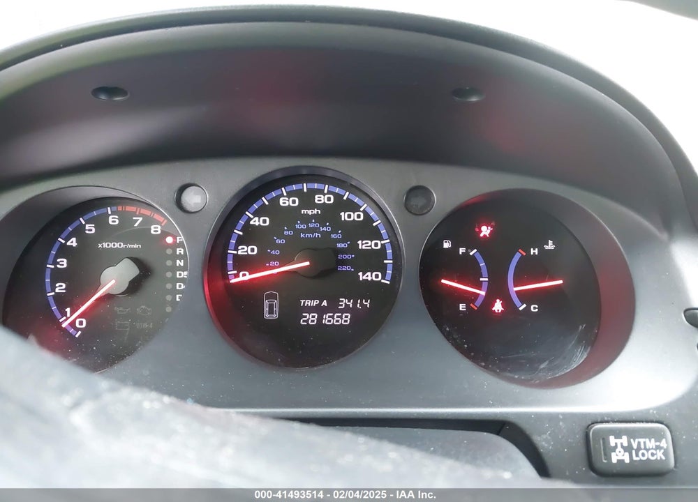2005 ACURA MDX VIN: 2HNYD18945H500076