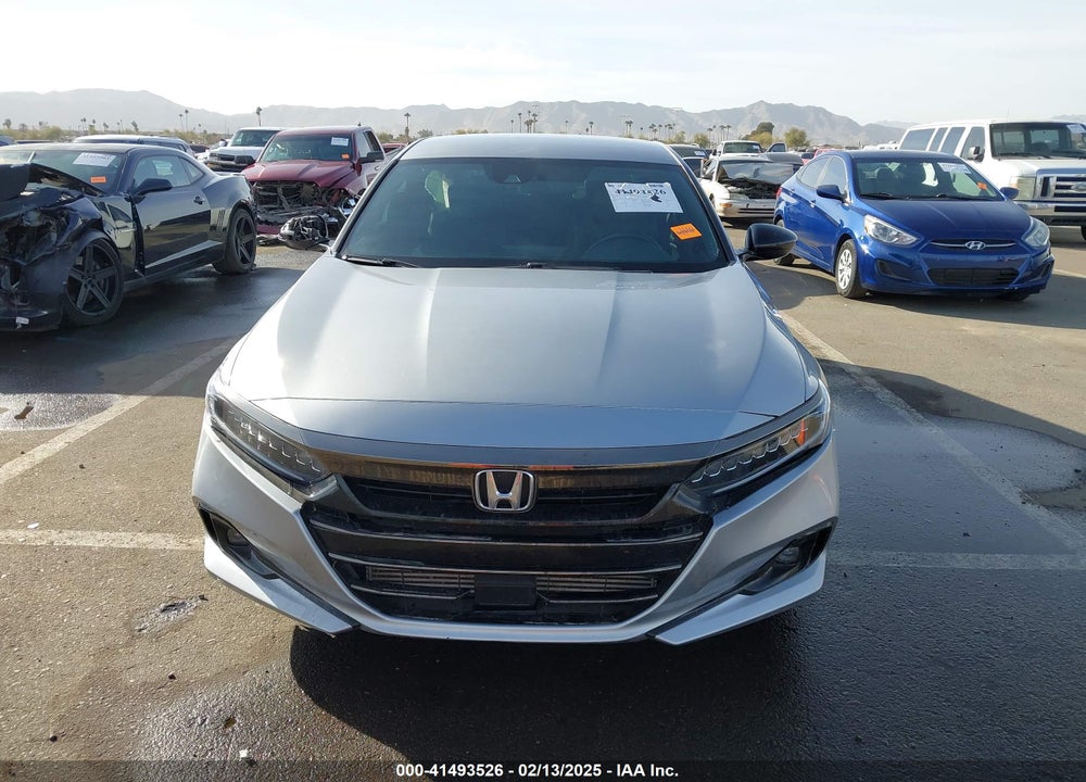 2022 HONDA ACCORD VIN: 1HGCV1F38NA123988