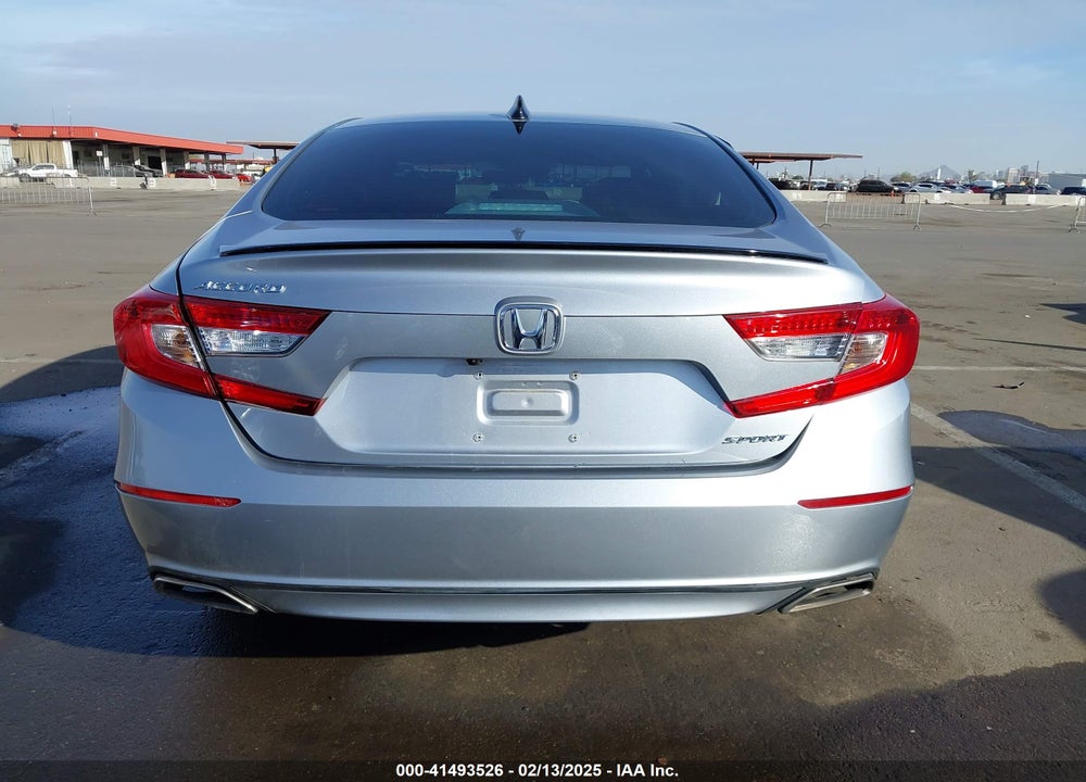2022 HONDA ACCORD VIN: 1HGCV1F38NA123988