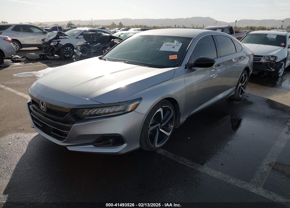 2022 HONDA ACCORD VIN: 1HGCV1F38NA123988