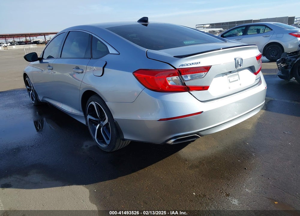 2022 HONDA ACCORD VIN: 1HGCV1F38NA123988