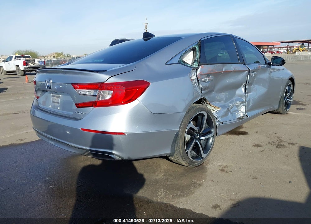 2022 HONDA ACCORD VIN: 1HGCV1F38NA123988