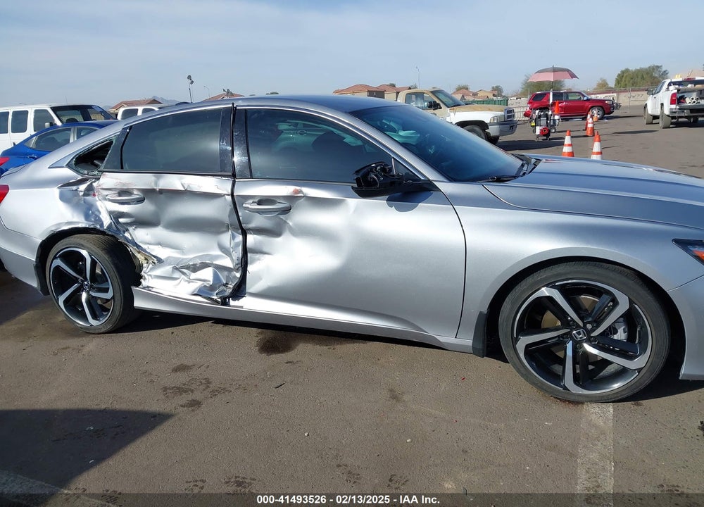 2022 HONDA ACCORD VIN: 1HGCV1F38NA123988