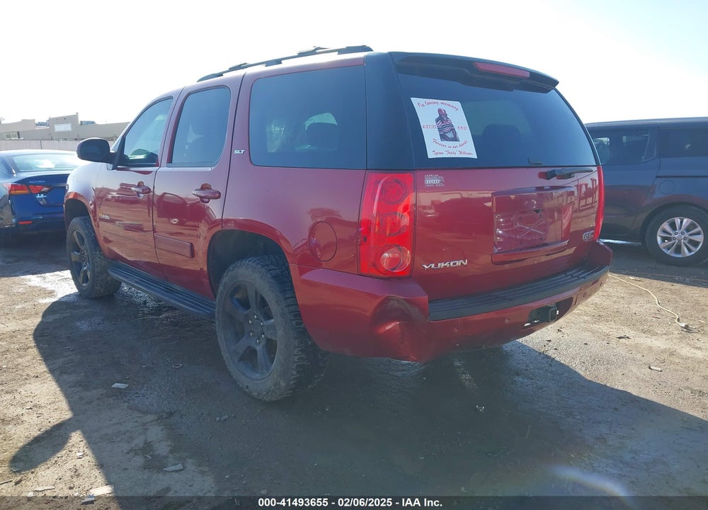 2013 GMC YUKON SLT VIN: 1GKS1CE09DR239231