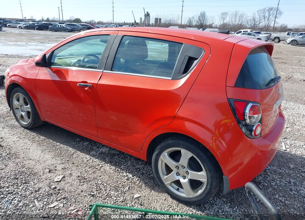 2013 CHEVROLET SONIC LTZ AUTO VIN: 1G1JE6SH3D4202611