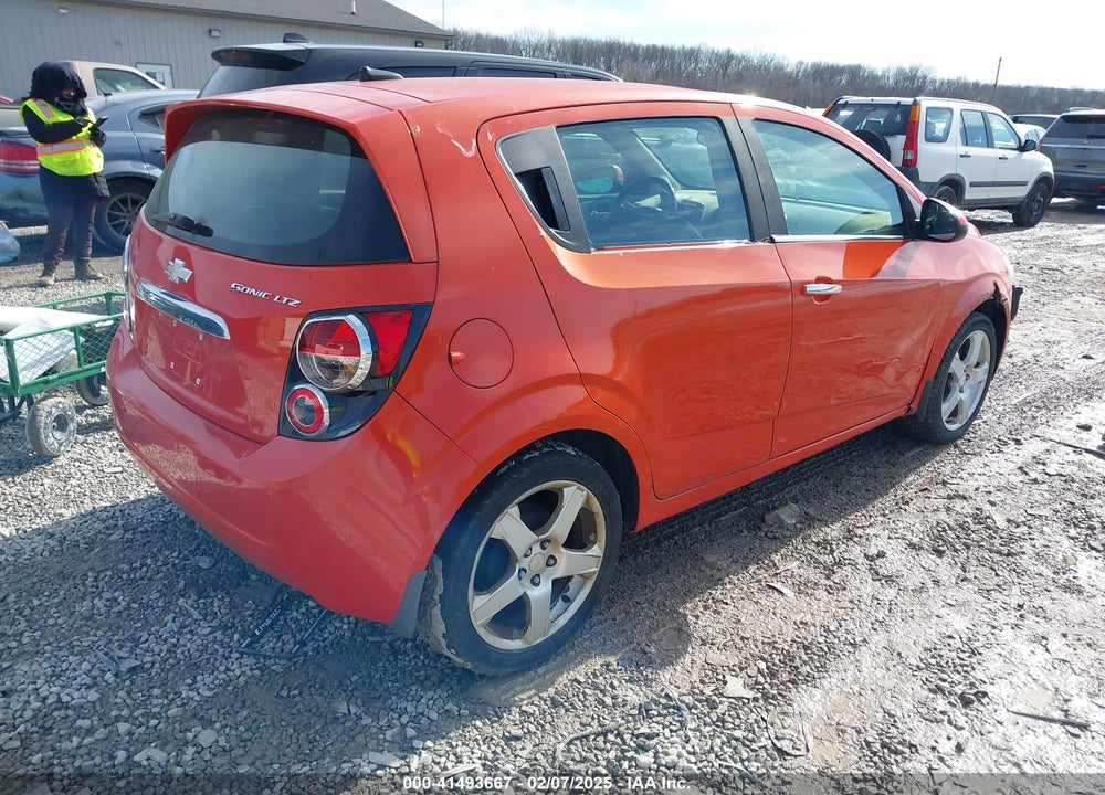 2013 CHEVROLET SONIC LTZ AUTO VIN: 1G1JE6SH3D4202611