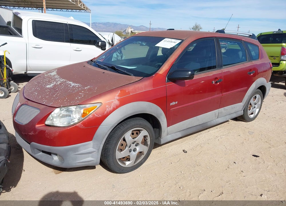 2008 PONTIAC VIBE VIN: 5Y2SL65878Z408522