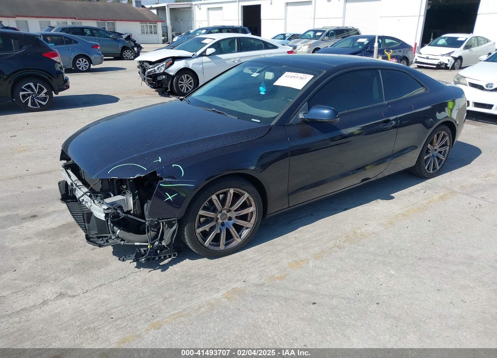 2011 AUDI A5 2.0T PREMIUM VIN: WAULFAFR6BA006824