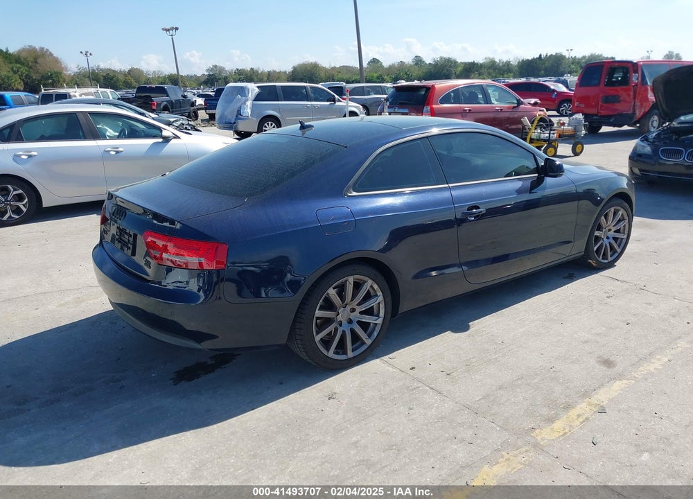2011 AUDI A5 2.0T PREMIUM VIN: WAULFAFR6BA006824