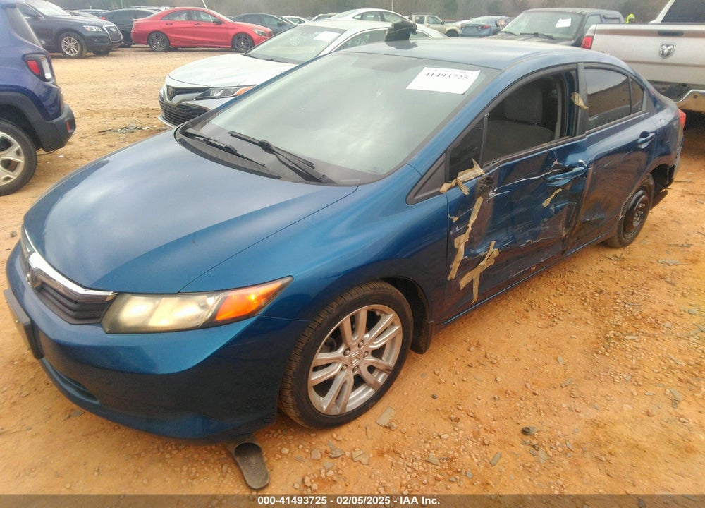 2012 HONDA CIVIC VIN: 2HGFB2F55CH575876