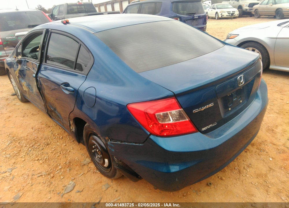 2012 HONDA CIVIC VIN: 2HGFB2F55CH575876