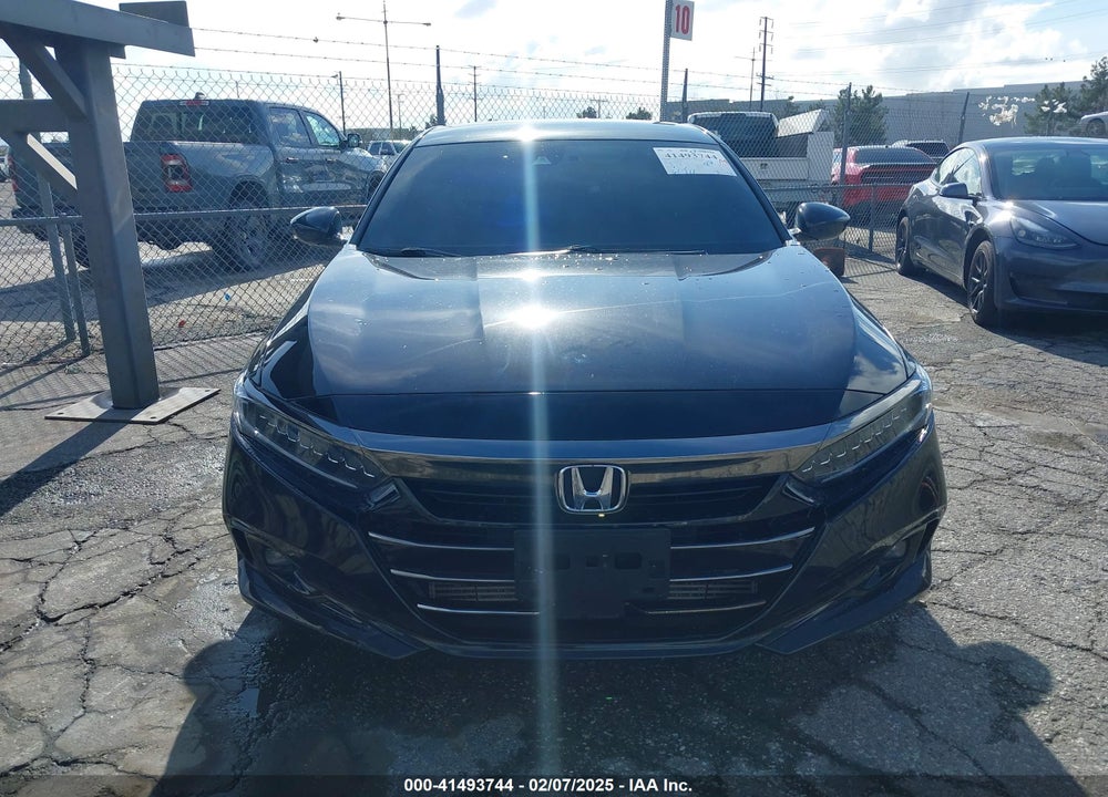 2021 HONDA ACCORD VIN: 1HGCV1F38MA109622