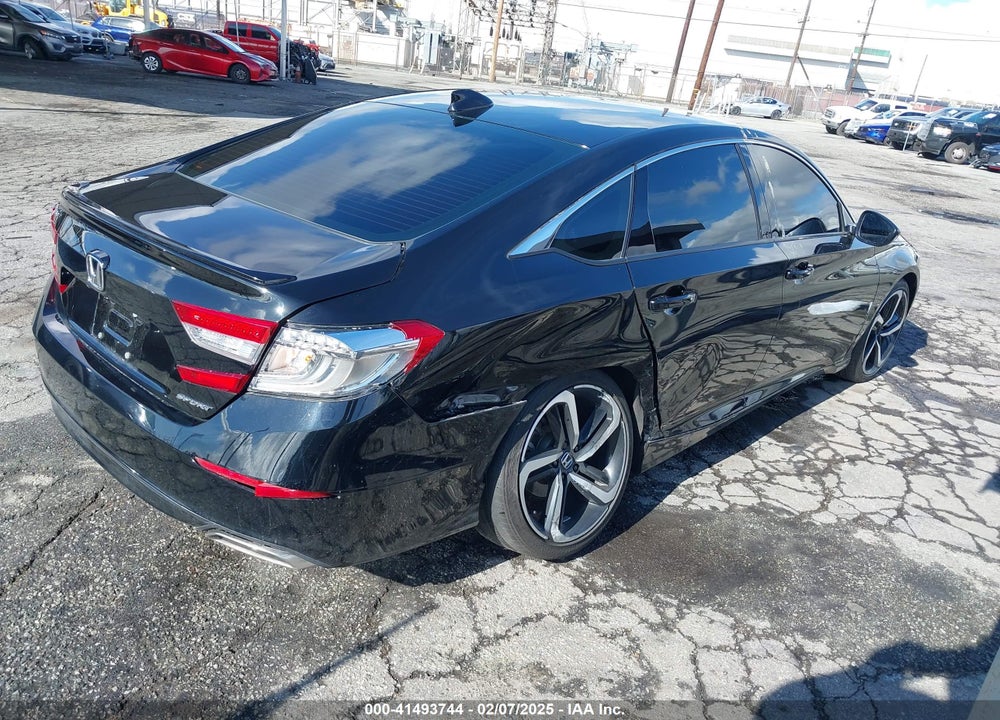 2021 HONDA ACCORD VIN: 1HGCV1F38MA109622