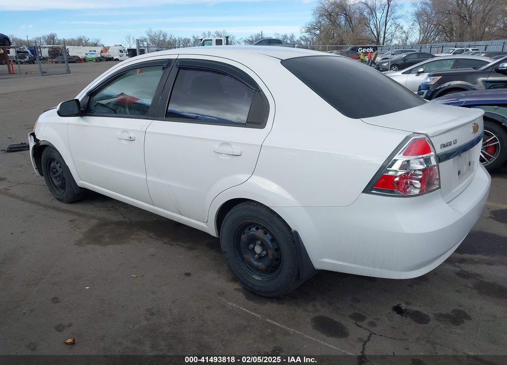 2010 CHEVROLET AVEO LT VIN: KL1TD5DE0AB089005