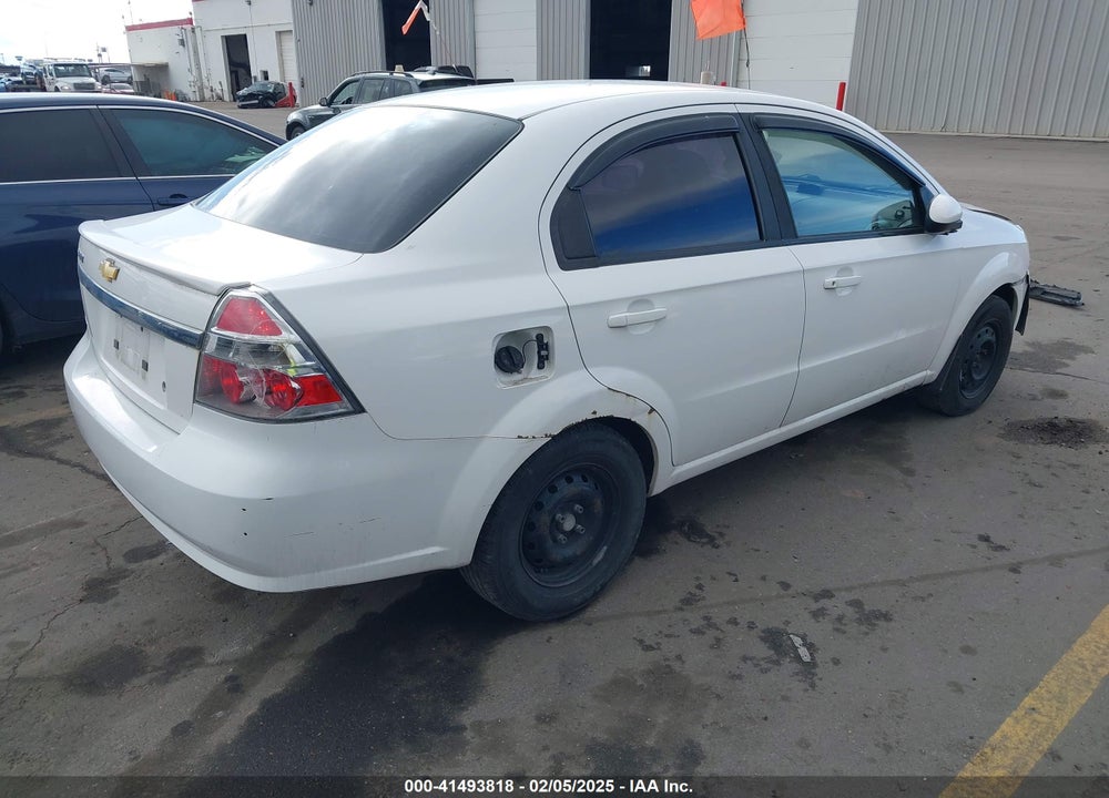 2010 CHEVROLET AVEO LT VIN: KL1TD5DE0AB089005