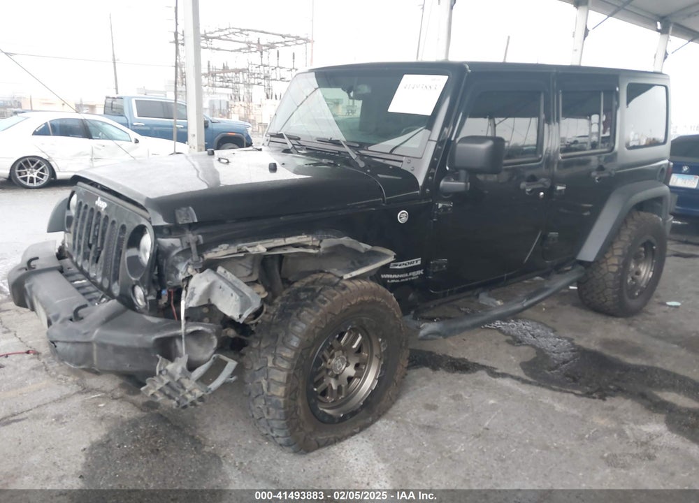 2018 JEEP WRANGLER JK UNLIMITED SPORT S 4X4 VIN: 1C4BJWDG3JL882720