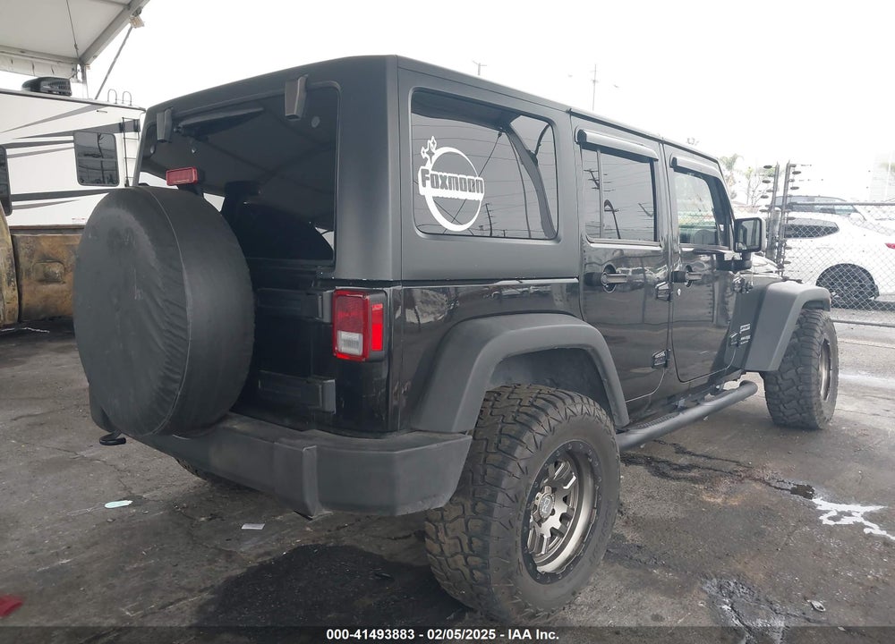 2018 JEEP WRANGLER JK UNLIMITED SPORT S 4X4 VIN: 1C4BJWDG3JL882720