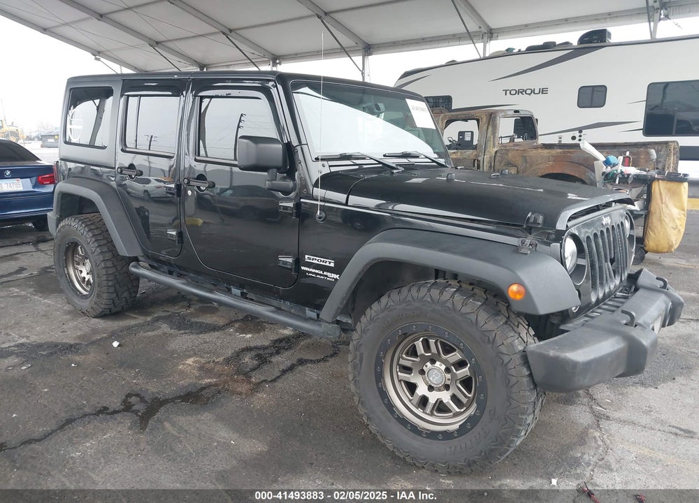 2018 JEEP WRANGLER JK UNLIMITED SPORT S 4X4 VIN: 1C4BJWDG3JL882720
