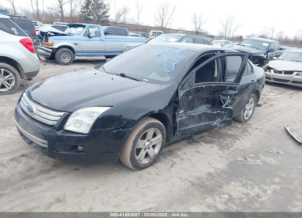 2008 FORD FUSION SE VIN: 3FAHP07ZX8R265531