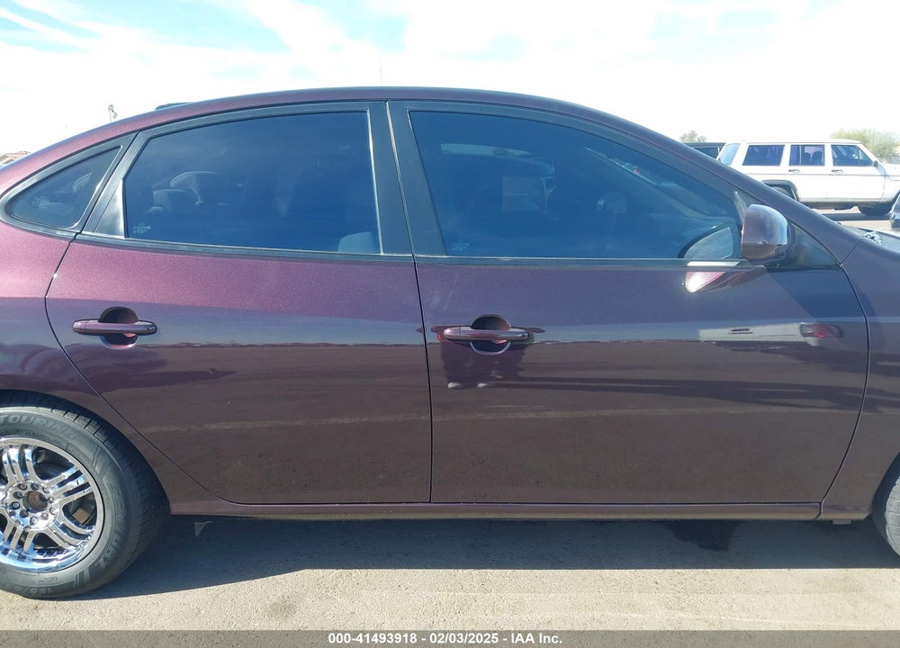 2009 HYUNDAI ELANTRA GLS VIN: KMHDU46D29U657181