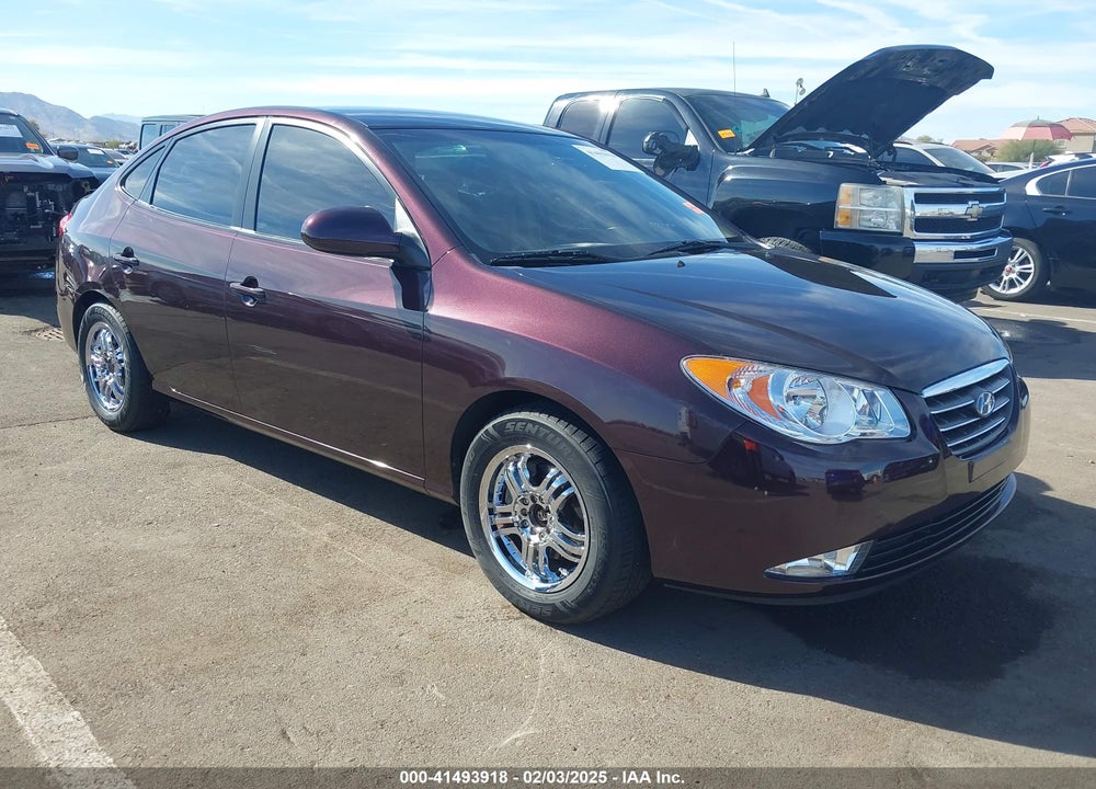 2009 HYUNDAI ELANTRA GLS VIN: KMHDU46D29U657181