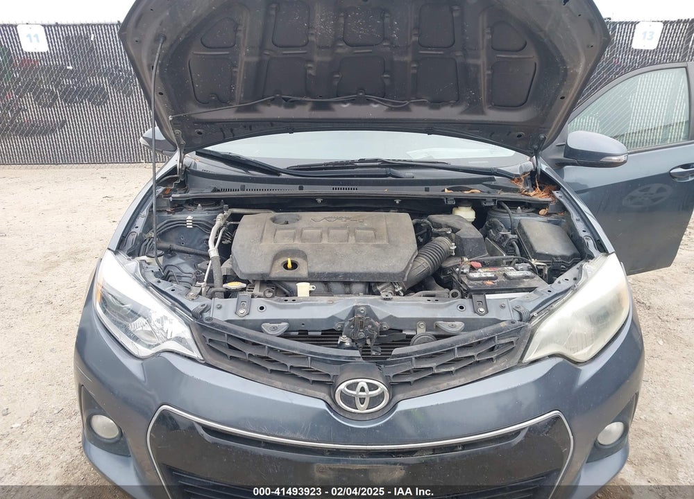 2016 TOYOTA COROLLA VIN: 2T1BURHE7GC603206