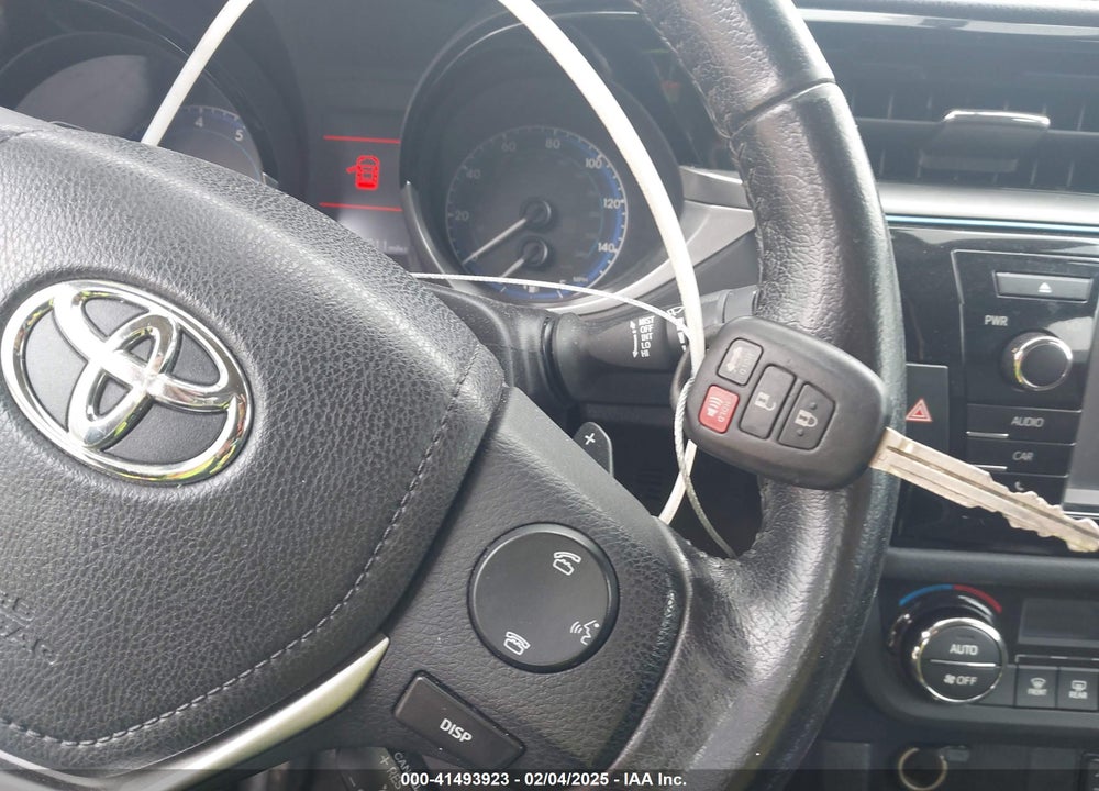 2016 TOYOTA COROLLA VIN: 2T1BURHE7GC603206