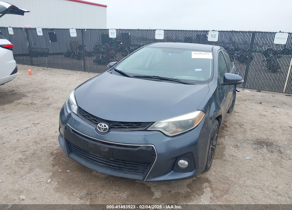 2016 TOYOTA COROLLA VIN: 2T1BURHE7GC603206