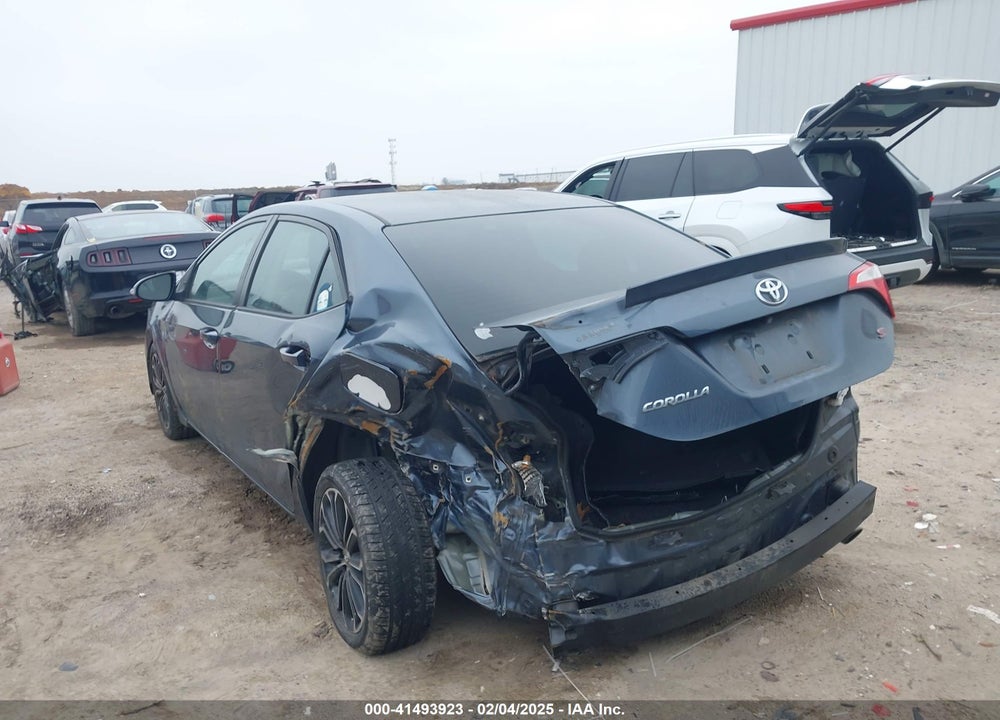 2016 TOYOTA COROLLA VIN: 2T1BURHE7GC603206