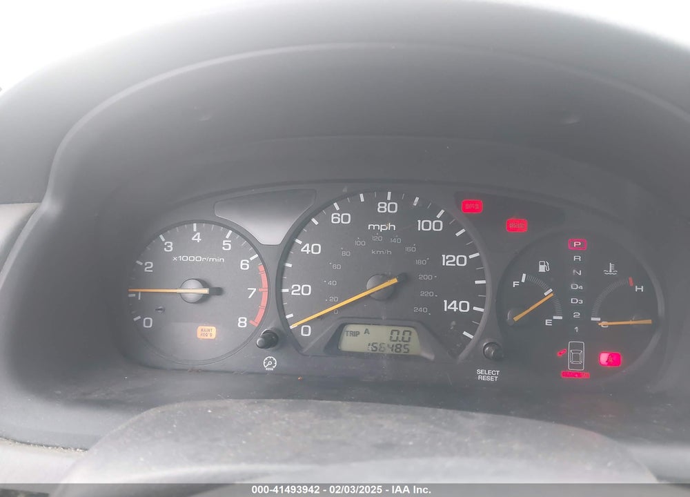 2002 HONDA ACCORD VIN: 1HGCG16562A054127