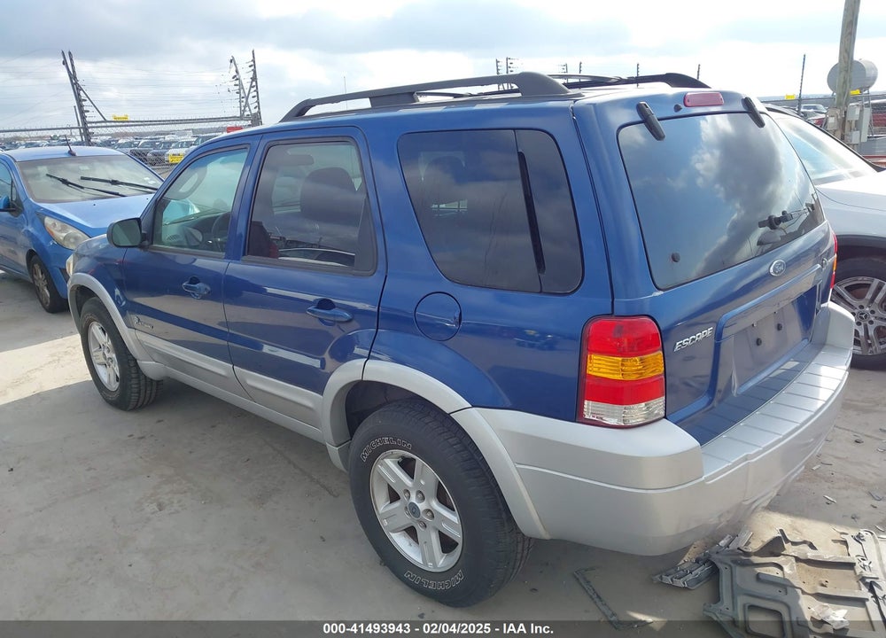 2007 FORD ESCAPE HYBRID VIN: 1FMCU49H67KA41468