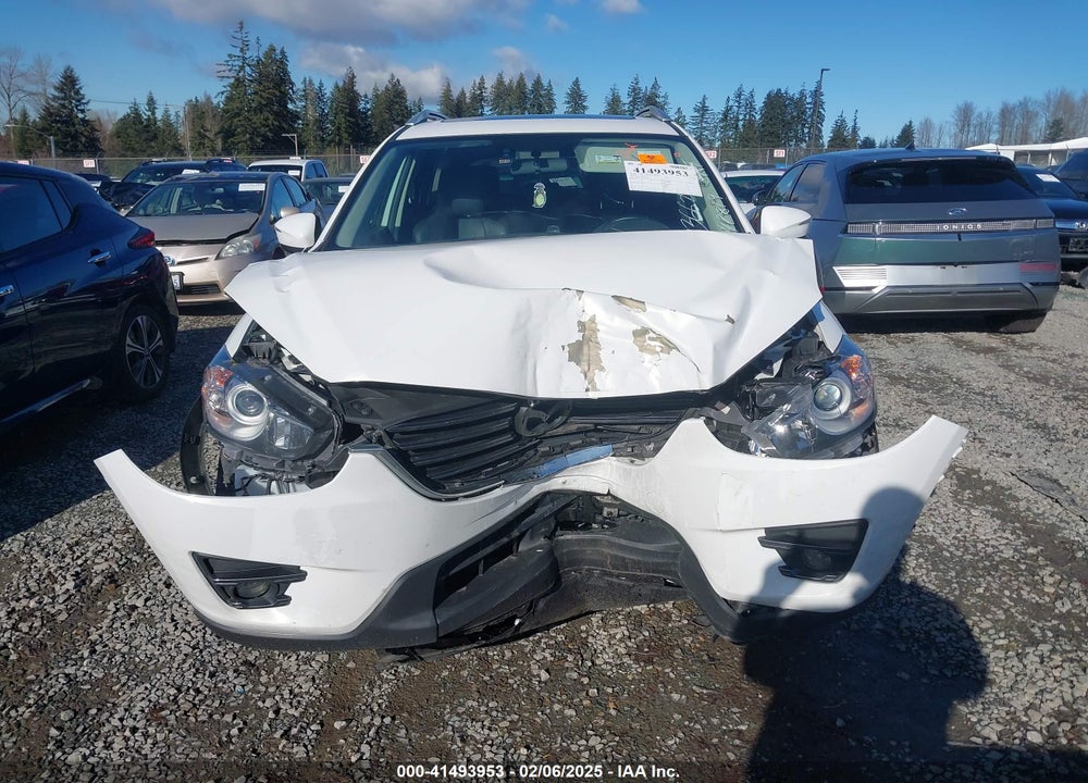 2016 MAZDA CX-5 GRAND TOURING VIN: JM3KE4DY9G0852124