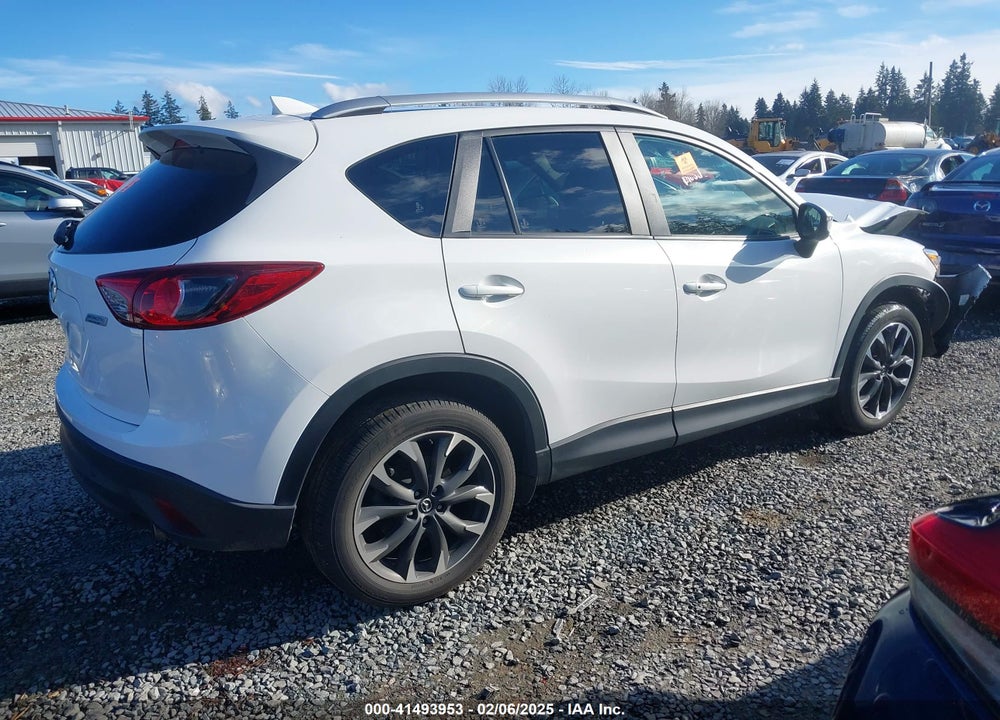 2016 MAZDA CX-5 GRAND TOURING VIN: JM3KE4DY9G0852124