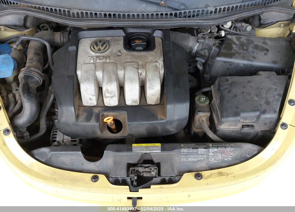 2006 VOLKSWAGEN NEW BEETLE VIN: 3VWSR31C26M406972