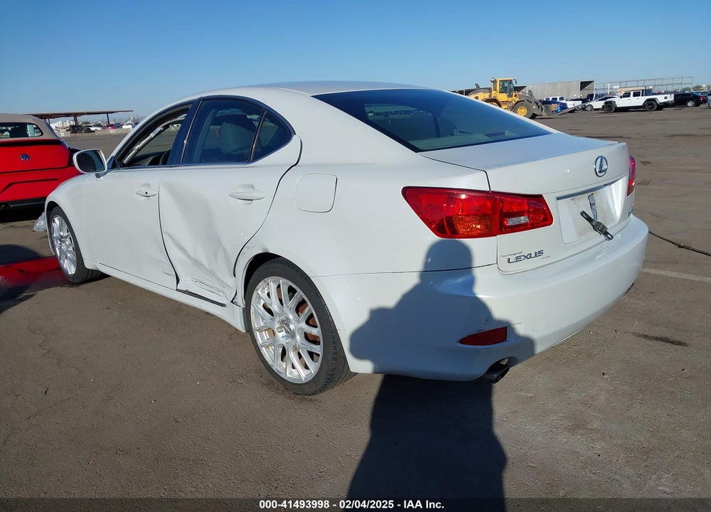 2006 LEXUS IS 250 VIN: JTHBK262X62012546