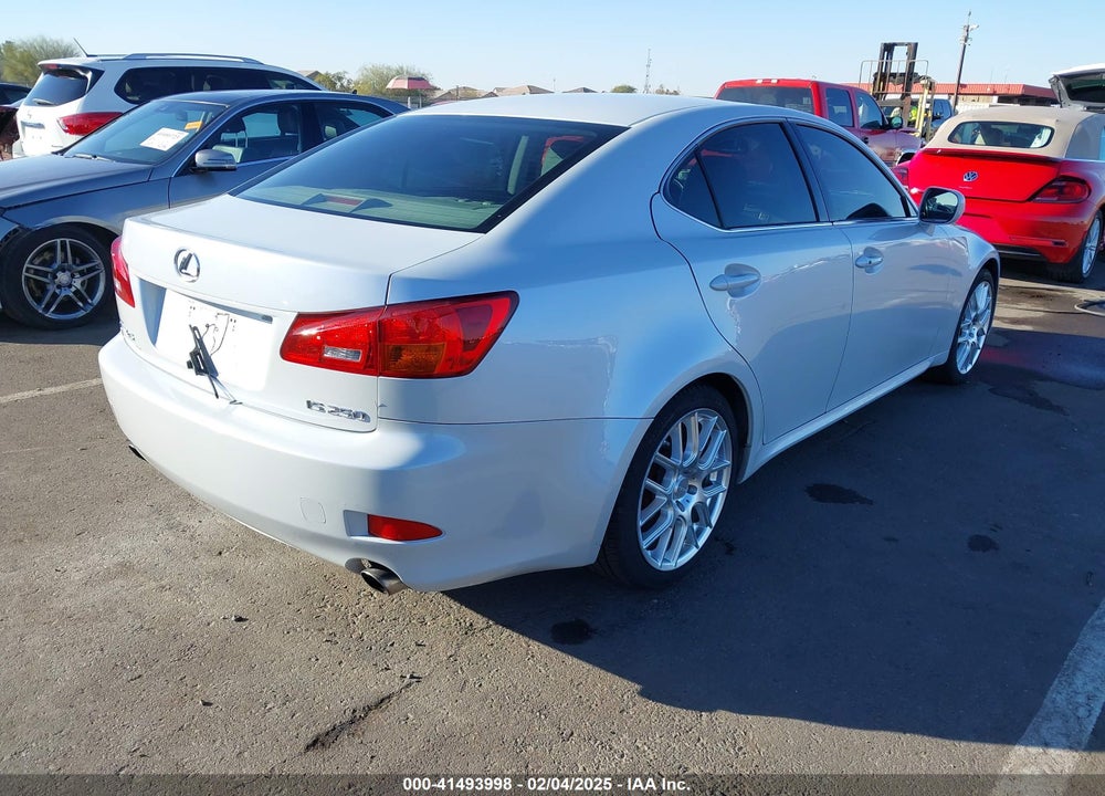 2006 LEXUS IS 250 VIN: JTHBK262X62012546