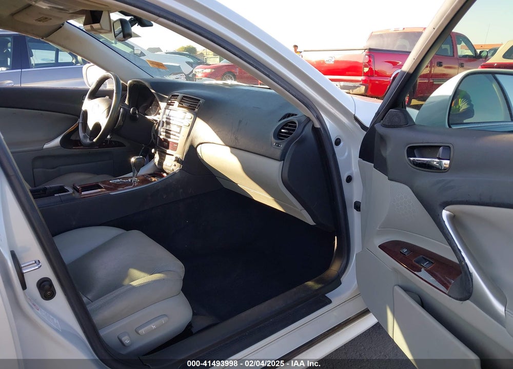 2006 LEXUS IS 250 VIN: JTHBK262X62012546
