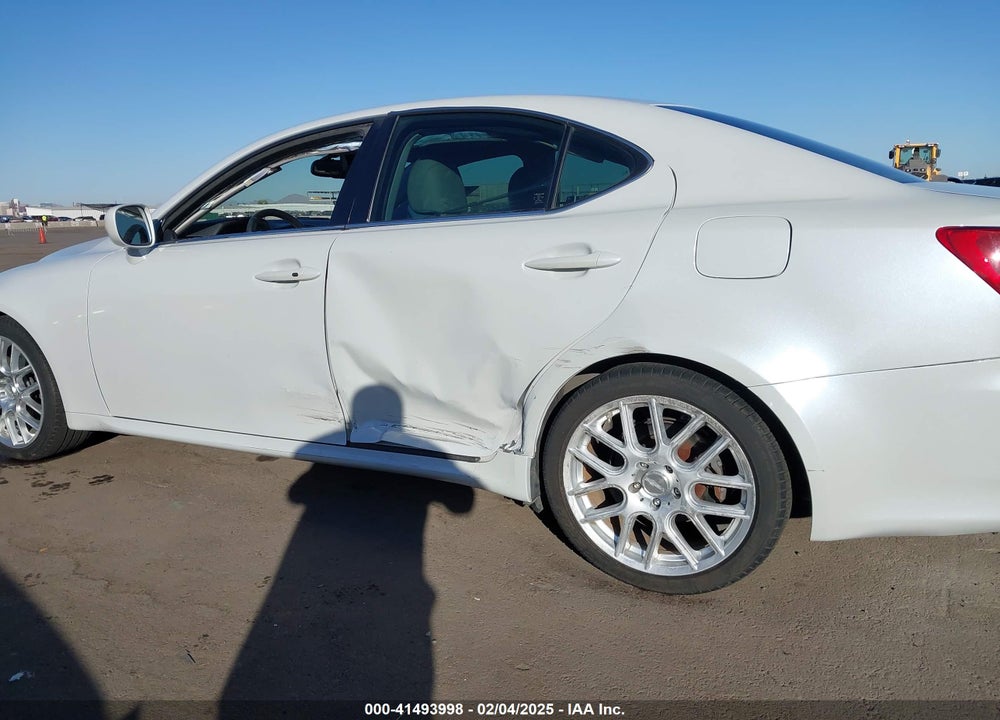 2006 LEXUS IS 250 VIN: JTHBK262X62012546