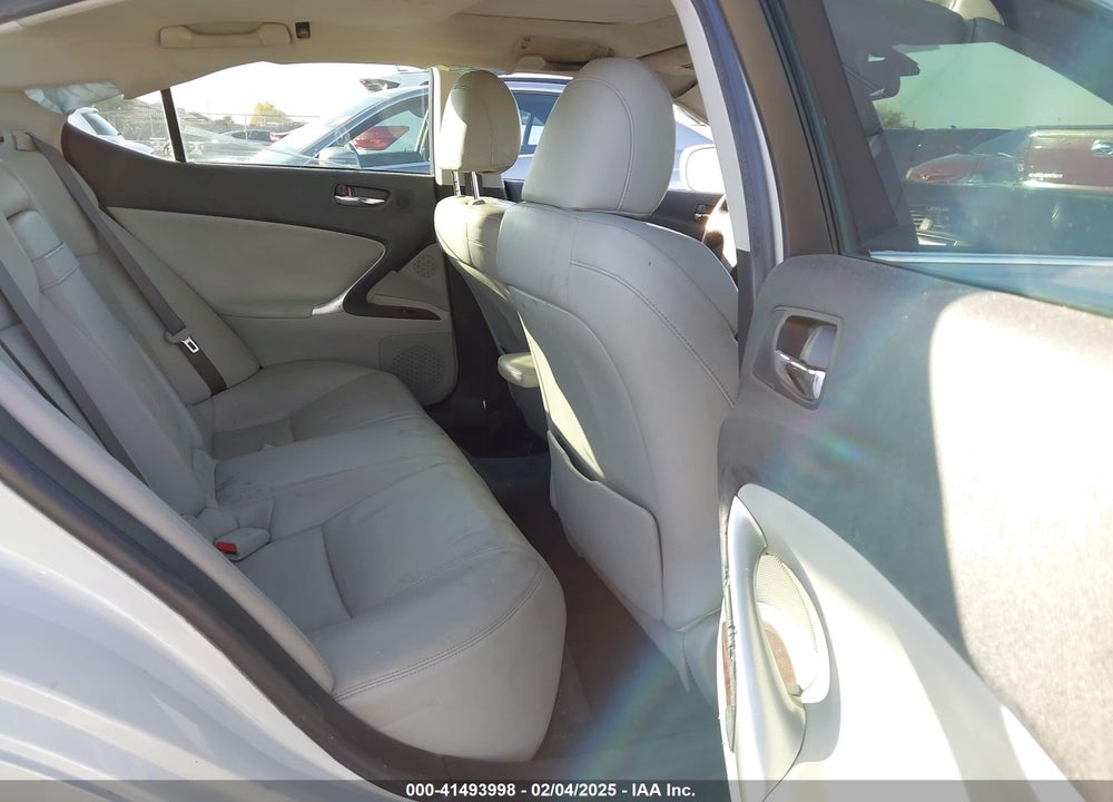 2006 LEXUS IS 250 VIN: JTHBK262X62012546
