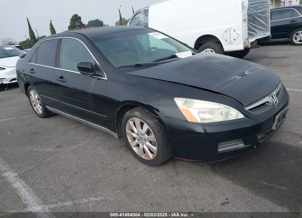 2007 HONDA ACCORD 3.0 SE VIN: 1HGCM664X7A055852
