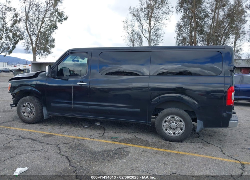 2018 NISSAN NV PASSENGER NV3500 HD SL V8 VIN: 5BZAF0AA7JN850660
