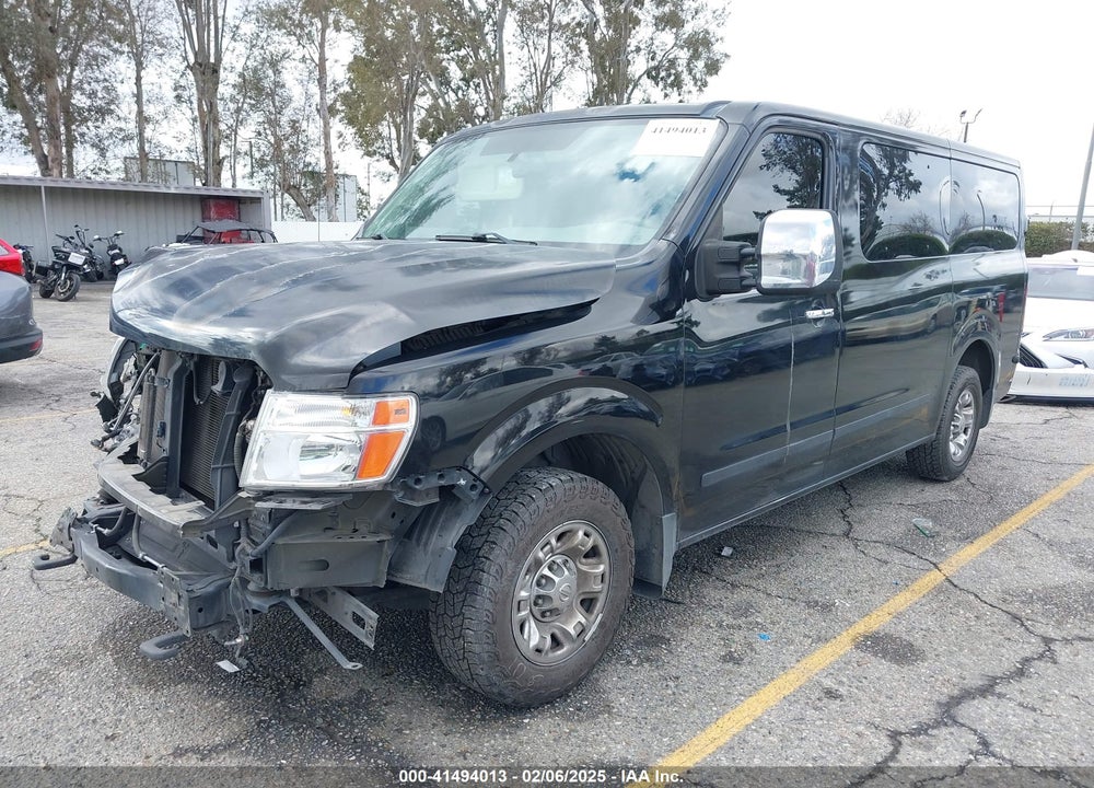 2018 NISSAN NV PASSENGER NV3500 HD SL V8 VIN: 5BZAF0AA7JN850660