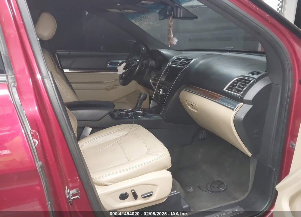 2017 FORD EXPLORER LIMITED VIN: 1FM5K7F88HGC62191