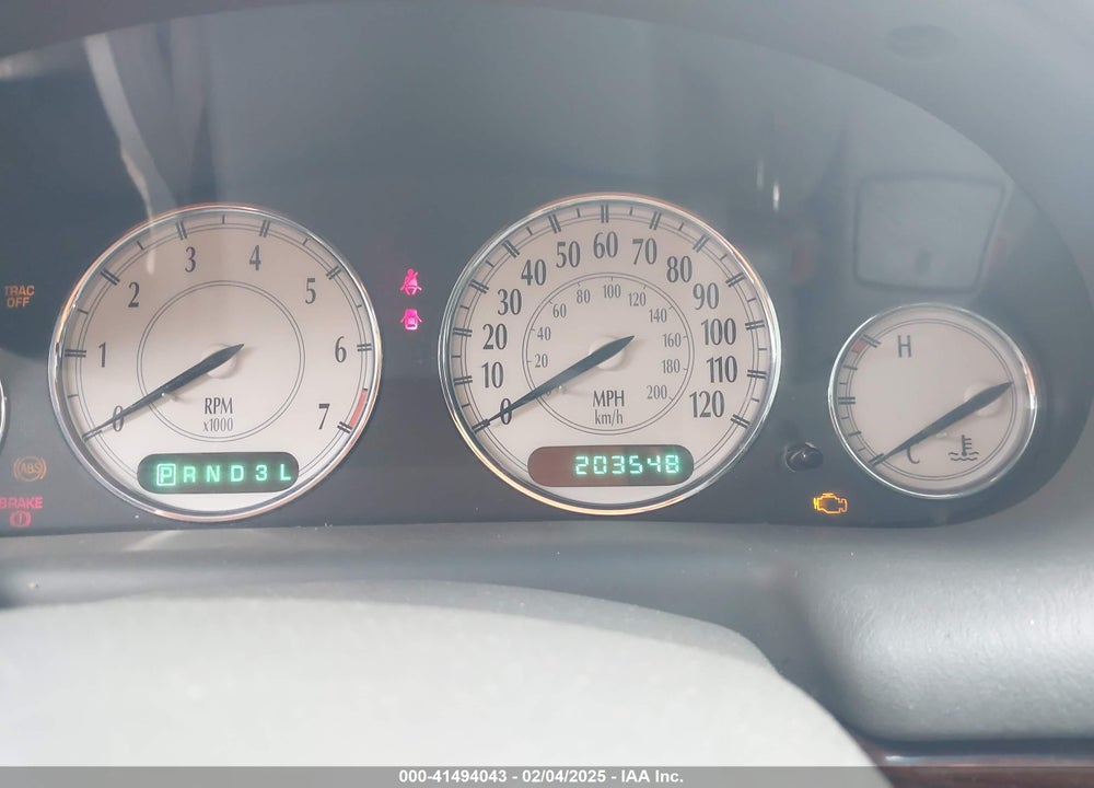 2002 CHRYSLER CONCORDE VIN: 2C3HD56G52H261992
