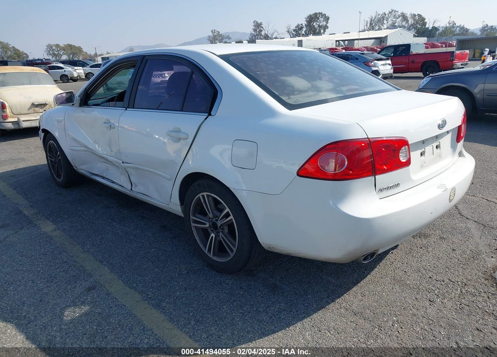 2006 KIA OPTIMA EX V6 (NEW)/LX V6 (NEW) VIN: KNAGE124465031508