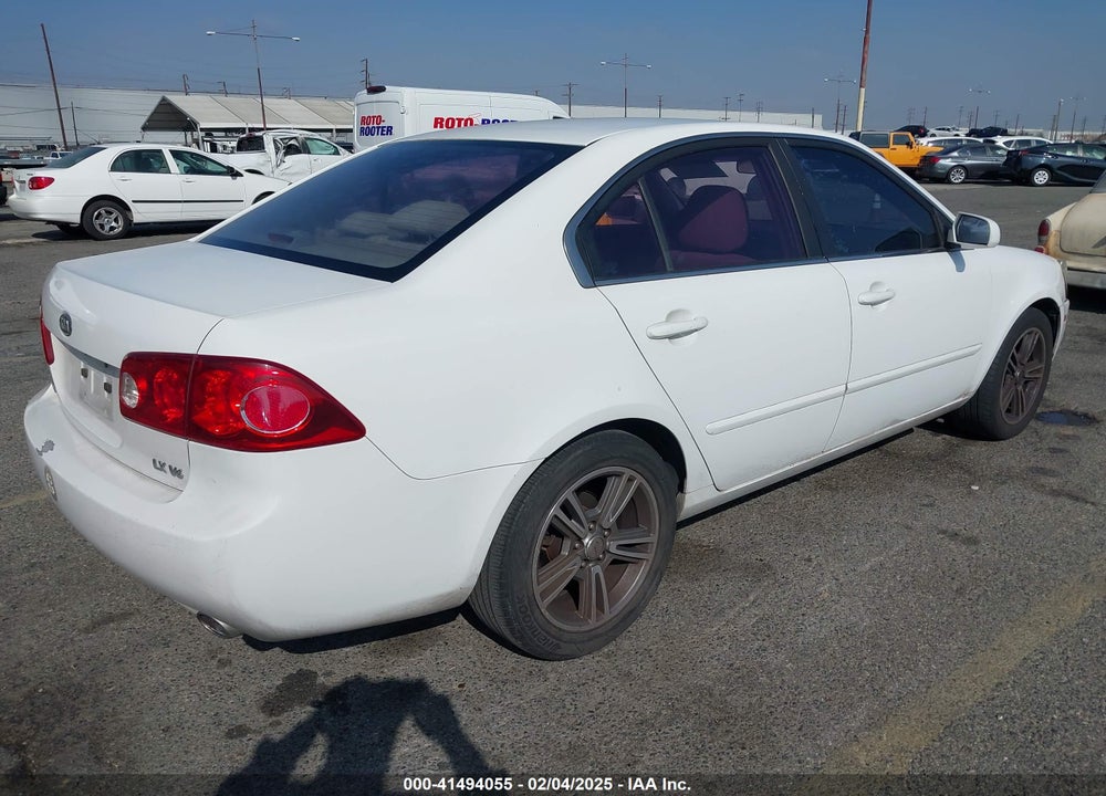 2006 KIA OPTIMA EX V6 (NEW)/LX V6 (NEW) VIN: KNAGE124465031508