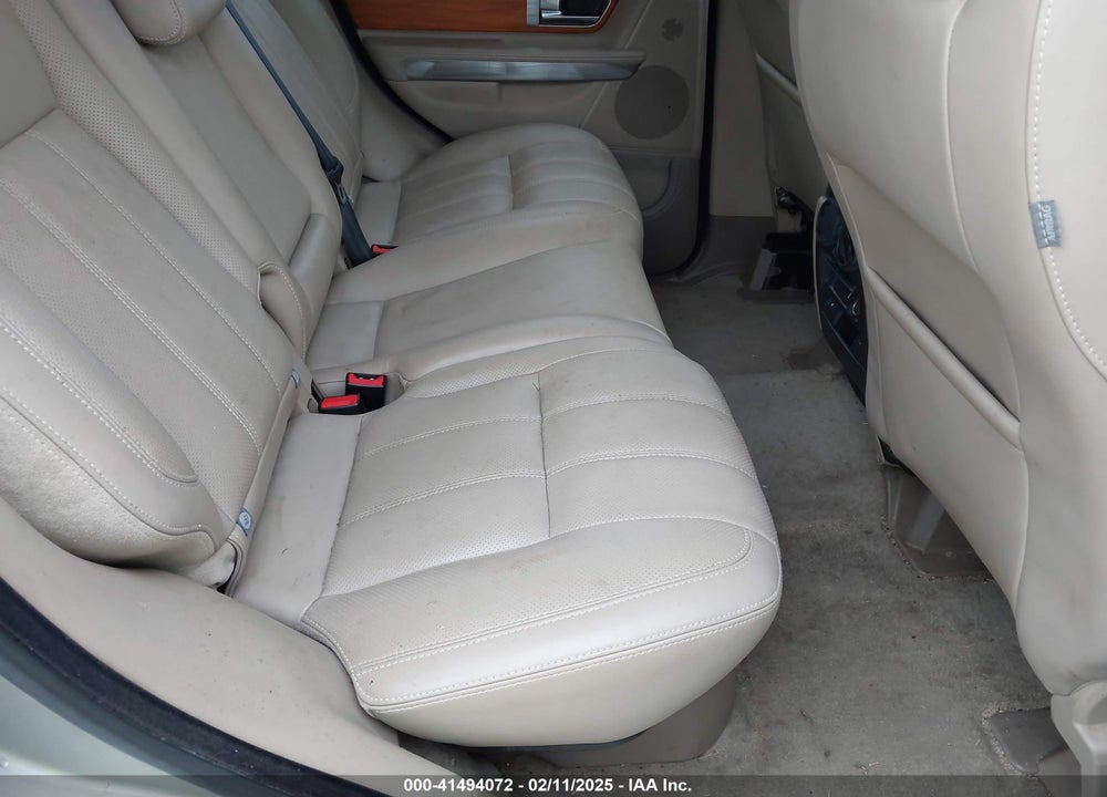 2011 LAND ROVER RANGE ROVER SPORT HSE VIN: SALSK2D45BA272383