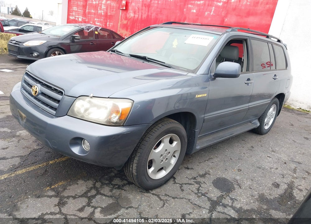 2004 TOYOTA HIGHLANDER LIMITED V6 VIN: JTEEP21A740044695